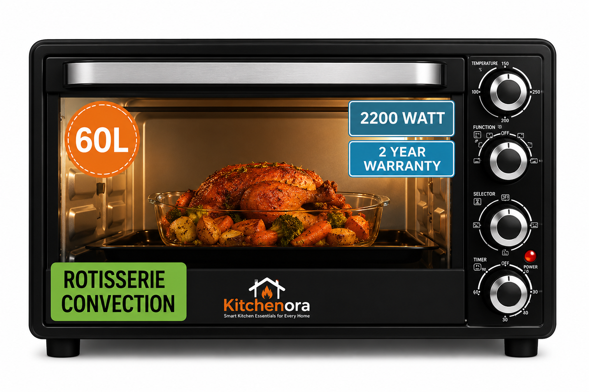 Kitchenora 60L OTG Oven with Rotisserie & Convection