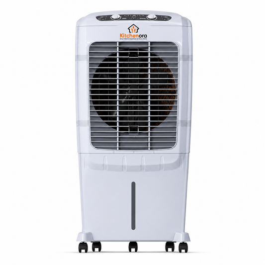 Kitchenora 90L Desert Air Cooler with Remote & Honeycomb Pads